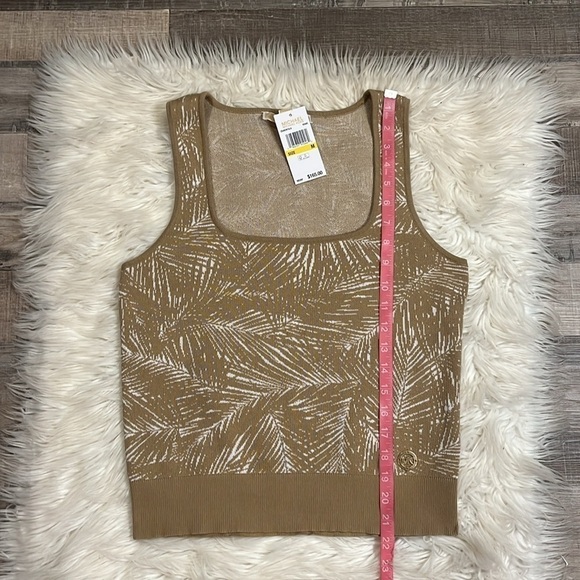 NWT Michael Kors sweater knit mini skirt and tank set M - Picture 6 of 15